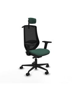 Mardos traslack bali verde botella brazos 2D base nailon ruedas 65mm nailon cabecero 2D perchero