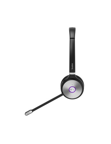 WH62 Dual Teams Sistema de audioconferencia personal Inalámbrico Diadema Oficina/Centro de llamadas MicroUSB Base de carga Negr