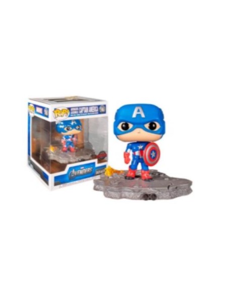 POP DELUXE CAPITAN AMERICA 15CM