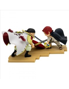 Figura Edward Newgate Vs Shanks One Piece  World Collectable Log Stories 13cm