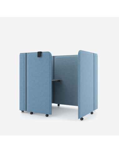 Oficina compacta Brainy color azul