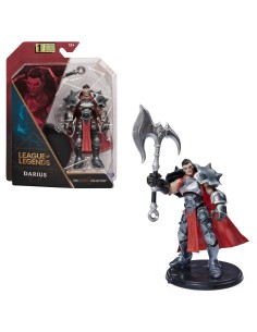 League of Legends League of Legends, figura coleccionable de Darius de 10,2 cm con detalles de gran calidad y un accesorio de ha