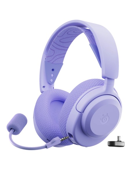 Arctis Nova 3P Auriculares Inalámbrico Diadema Juego USB Tipo C Bluetooth Lavanda