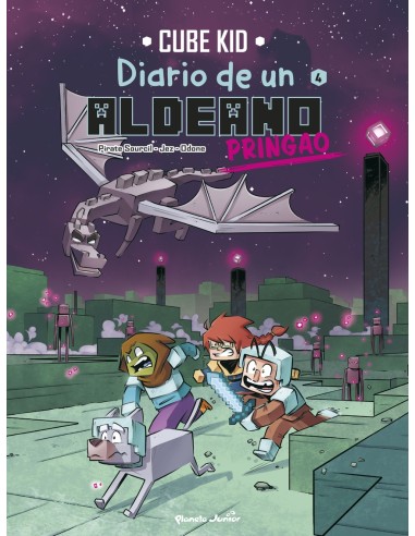 Minecraft Diario de un aldeano pringao Comic 4