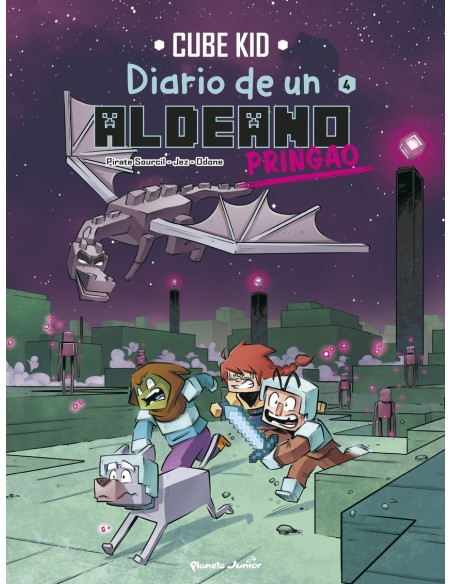Minecraft Diario de un aldeano pringao Comic 4