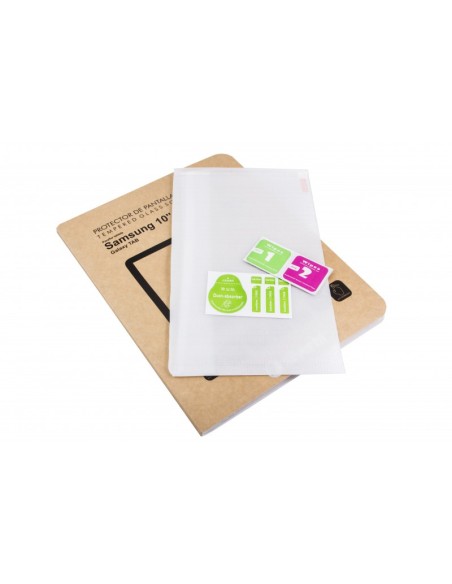 Protector de pantalla de cristal templado para Samsung TAB 10.1'' Silver ht