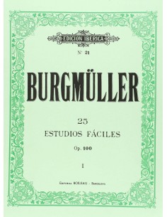25 estudios faciles op100