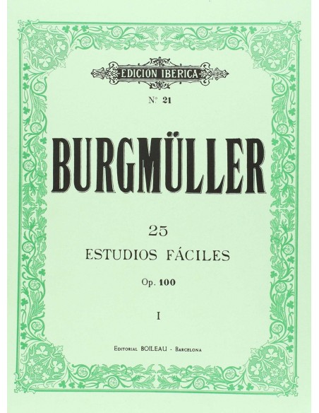 25 estudios faciles op100