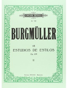 18 estudios de estilo op109