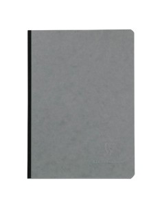 CUADERNO CF. COSIDO A5 LISO GRIS - Pack de 5 unidades