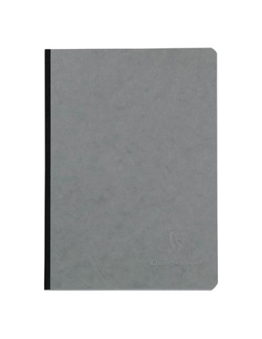 CUADERNO CF. COSIDO A5 LISO GRIS - Pack de 5 unidades