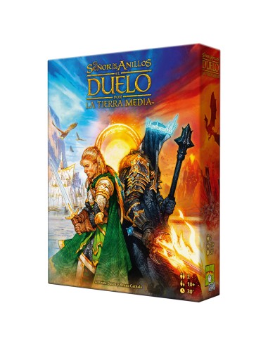 El Señor de los Anillos: Duelo por la Tierra Media 30 min Juego de mesa Estrategia