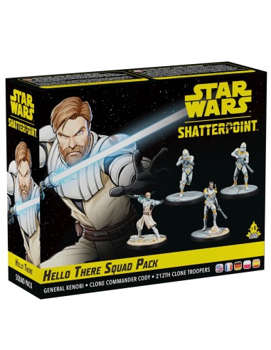 Star Wars Shatterpoint - Hello There: General Obi-Wan Kenobi Squad Pack Figura