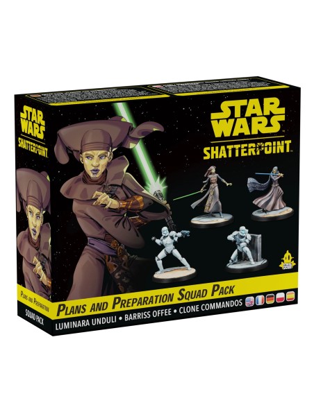 Star Wars: Shatterpoint - Plans and Preparation Squad Pack Figura