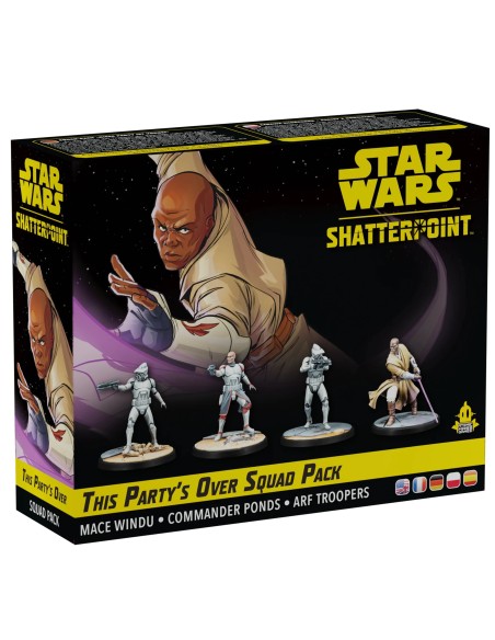 Star Wars: Shatterpoint - This Party's Over: Mace Windu Squad Pack Figura