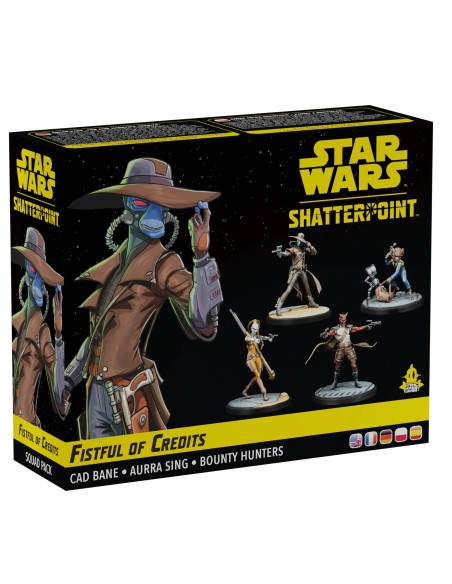 Star Wars: Shatterpoint - Fistful of Credits: Cad Bane Squad Pack Figura