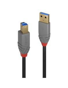 36742 cable USB 2 m USB 3.2 Gen 1 (3.1 Gen 1) USB A USB B Negro, Gris