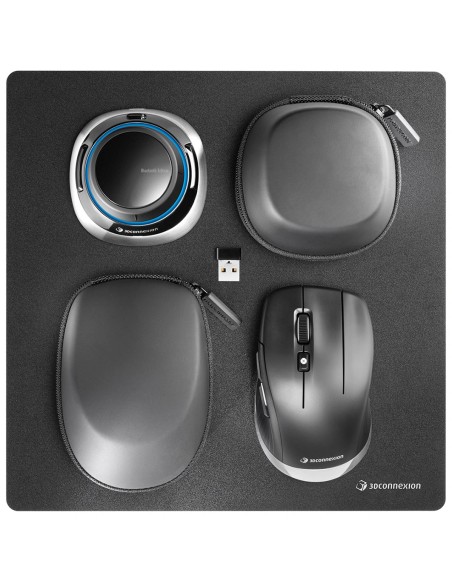 SpaceMouse Wireless Kit 2 ratón mano derecha RF Wireless + Bluetooth + USB Type-A Óptico SpaceMouse Wireless Kit 2 ratón mano derecha RF Wireless + Bluetooth + USB Type-A Óptico