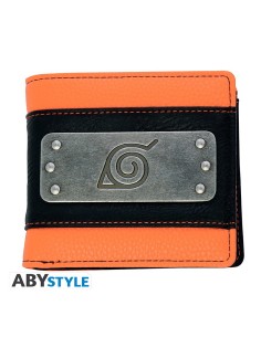 ABYBAG512 monedero, tarjetero y portadocumento de viaje Billetera Negro, Naranja