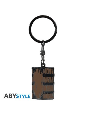 ABYKEY483 llavero y llavero tipo cartera Marrón