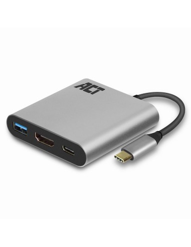 AC7022 Adaptador gráfico USB 4096 x 2160 Pixeles Gris