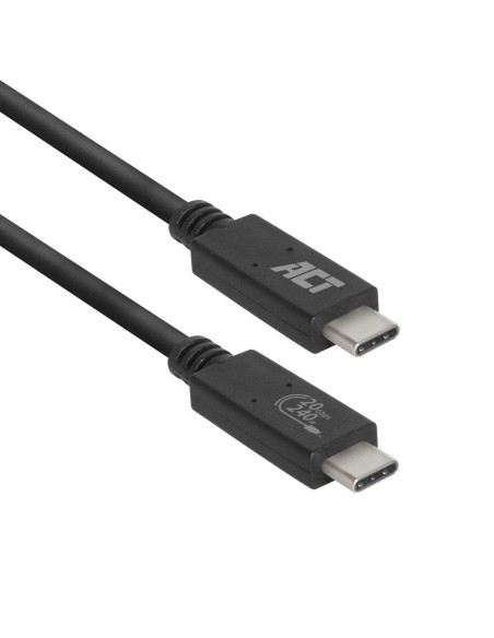 AC7431 cable USB USB4 Gen 2x2 1 m USB C 20 Gbit/s 240 W Negro