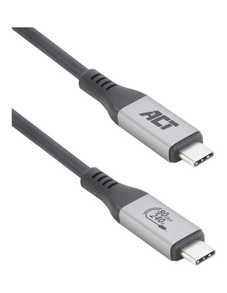 Cable USB4 80 Gbps Thunderbolt 5 240 W USB Type-C, certificado por USB-IF, 1,5 metros