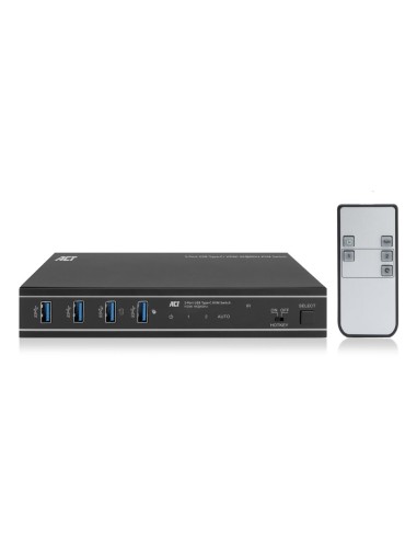 Conmutador KVM USB-C/HDMI 4K a 60 Hz de 2 puertos