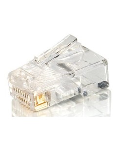 121140 conector RJ-45 (8P8C) Transparente