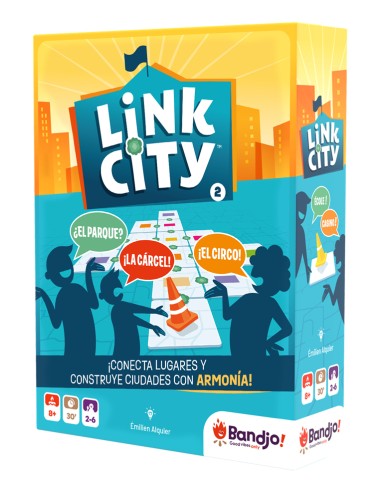 Link City 30 min Juego de mesa Estrategia