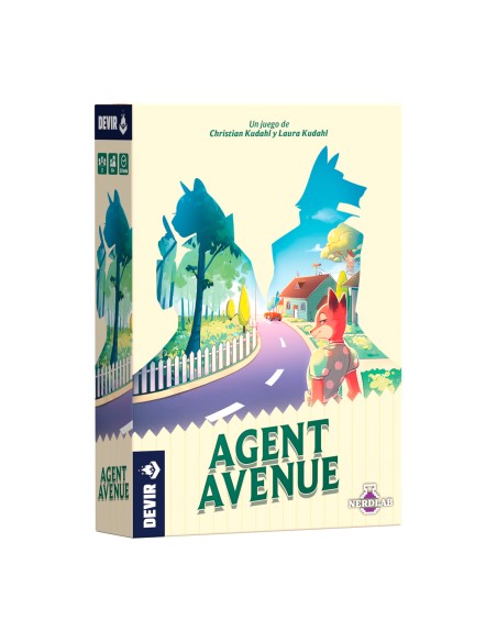 Agent Avenue 15 min Juego de mesa Familia