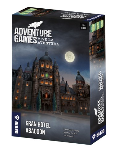 Grand Hotel Abaddon Adventure Games: Gran Hotel Abaddon 60 min Juego de mesa Familia