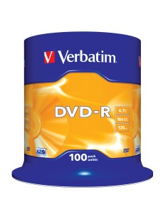 DVD-R Matt Silver 4,7 GB 100 pieza(s) 2