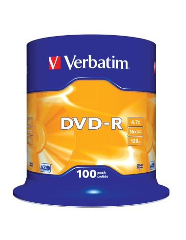 DVD-R Matt Silver 4,7 GB 100 pieza(s)
