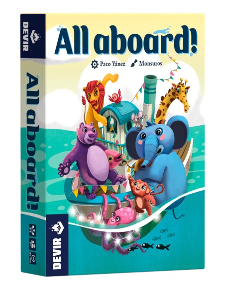All aboard! All Aboard! 20 min Juego de mesa Familia