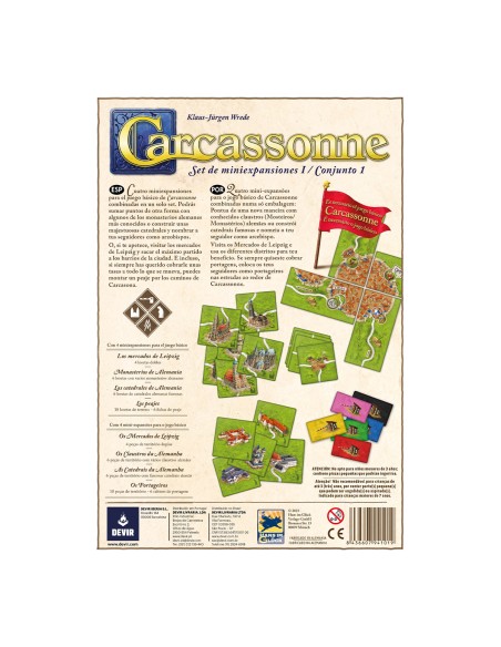 BGCARAFPS 50 min Expansión de juego de mesa Estrategia