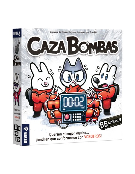 Caza Bombas 30 min Juego de mesa Deducción