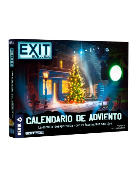 EXIT EXIT Calendario de Adviento 30 min Juego de mesa Escape