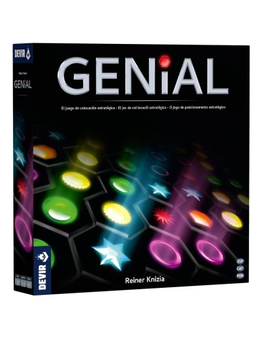 BGGENITR juego de tablero 45 min Juego de mesa Estrategia