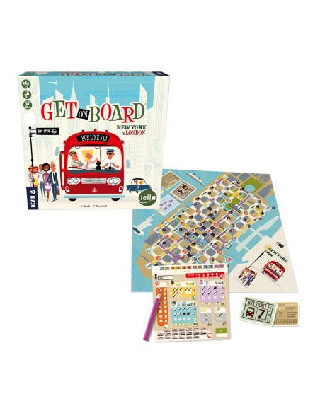 Get On Board: New York & London 30 min Juego de mesa Estrategia