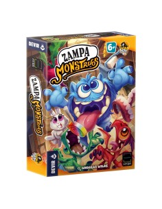 BGZAMSP juego de tablero Zampa Monstruos 20 min Juego De Cartas Familia