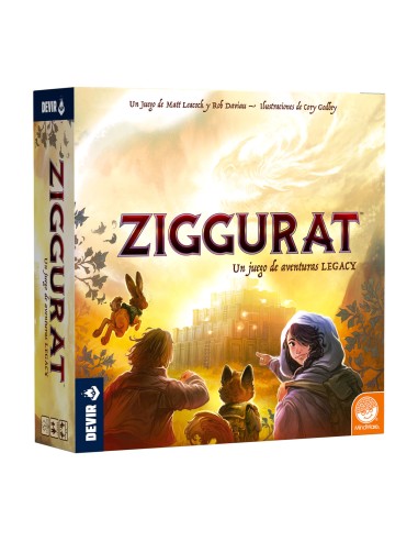 BGZIGGES juego de tablero Ziggurat 45 min Juego de mesa