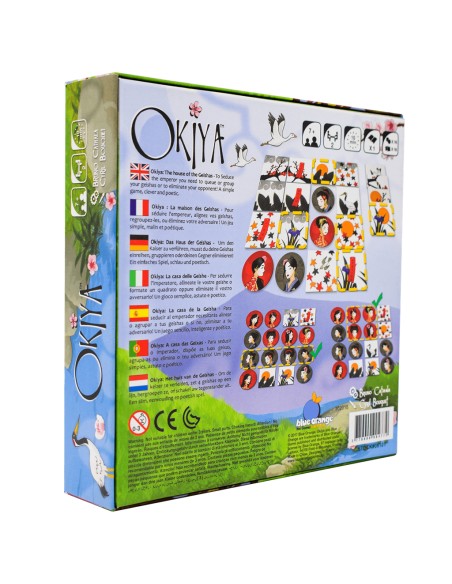 BO00801ML juego de tablero Okiya 15 min Juego de mesa Estrategia