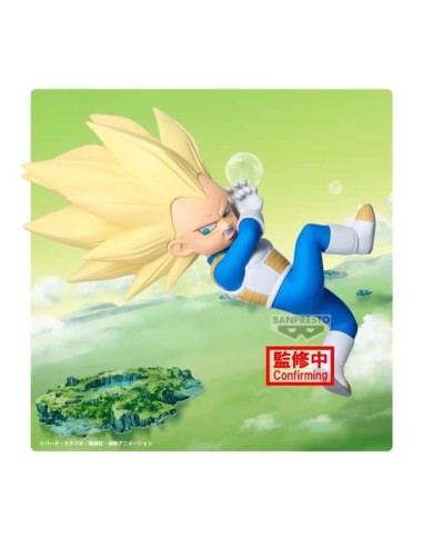 Figura Vegeta Super Saiyan 3 (Mini) Dragon Ball Daima  With Panel 13cm