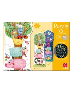  PUZZLE XXL GRANJA DIA Y NOCHE REVERSIBLE  2