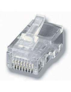 121151 conector RJ-45 (8P8C) Transparente