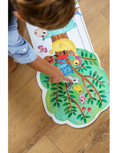  PUZZLE XXL GRANJA DIA Y NOCHE REVERSIBLE 