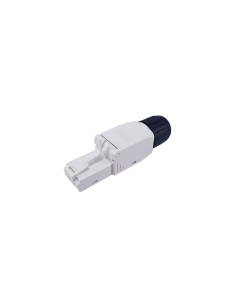 121161 conector RJ-45 Negro, Blanco