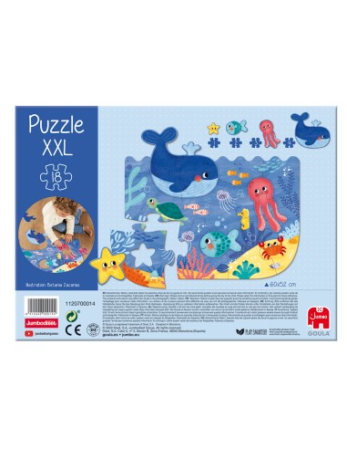  PUZZLE XXL 18 PIEZAS OCEANO 
