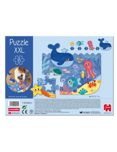  PUZZLE XXL 18 PIEZAS OCEANO 